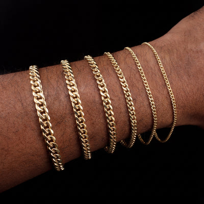 10K Cuban Link Bracelet