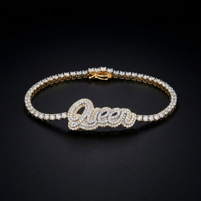 10K Diamond 'Queen' Bracelet 1.0 CTW