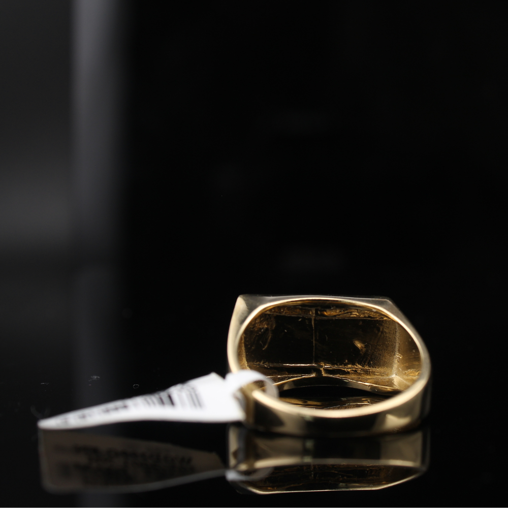 Real 10K Gold 'Dad' Diamond Ring