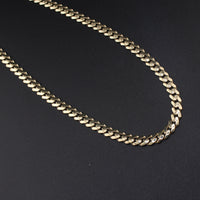 Real 10K Gold 6mm Royal Cuban Chain