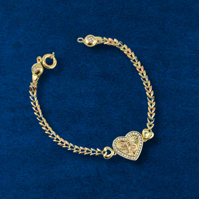 10K Quinceañera Bracelet