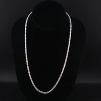 Cadena de tenis con diamantes