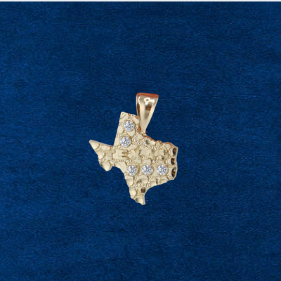 10K Texas Pendant