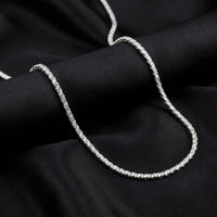 Real 10K Gold Diamond Tennis Chain
