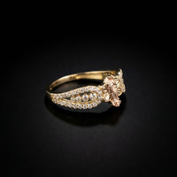 10K Gold Virgin Mary Ring