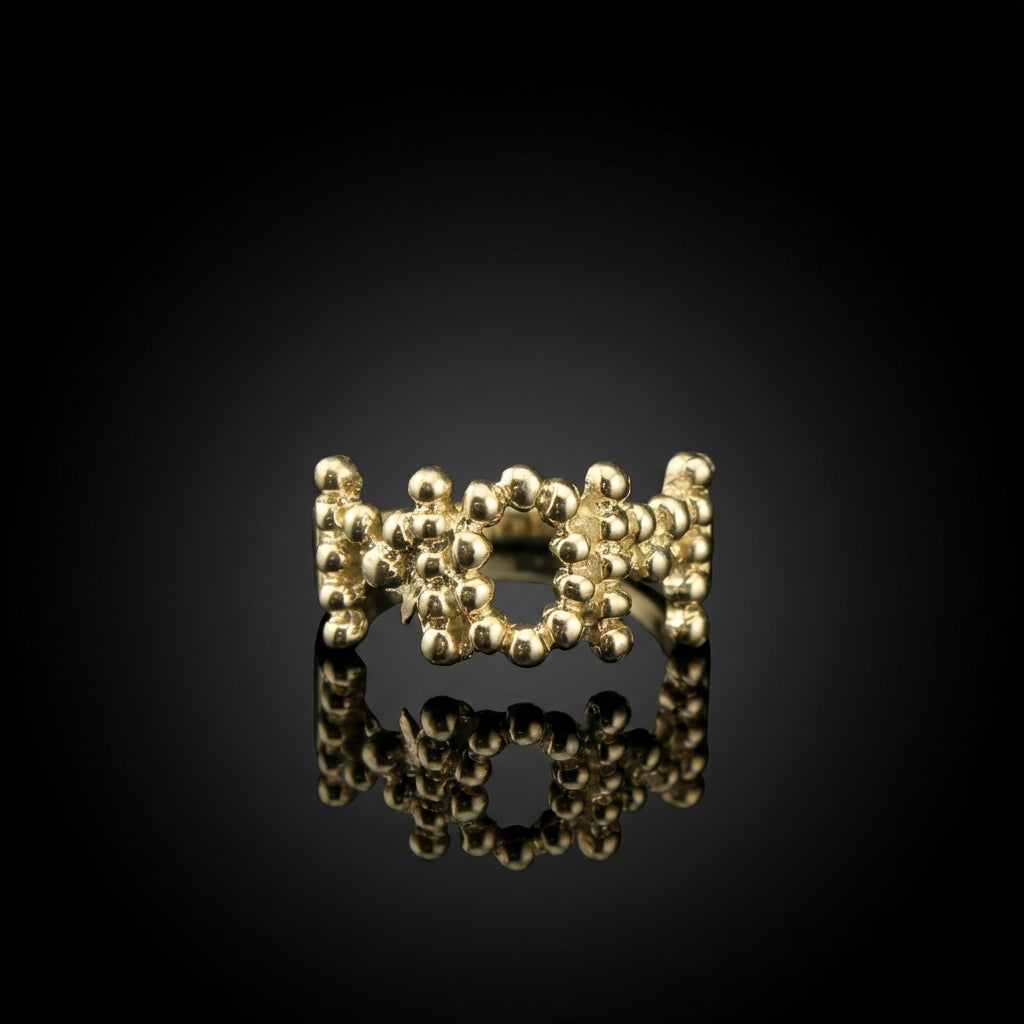 Real 10K Gold Mom Ring