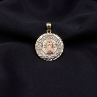 Real 10K Gold Quinceañera Mis 15 Años Pendant