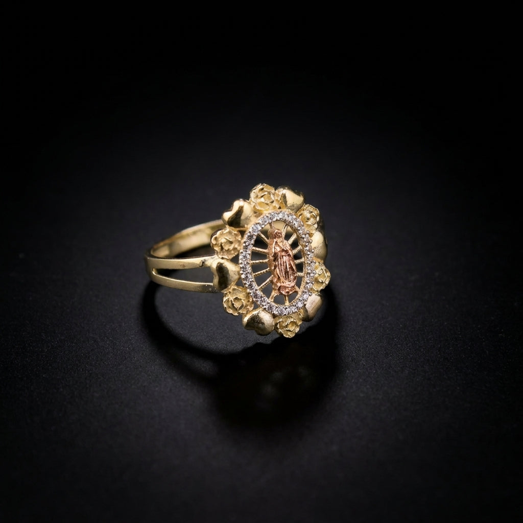 14KT Virgin Mary Ring