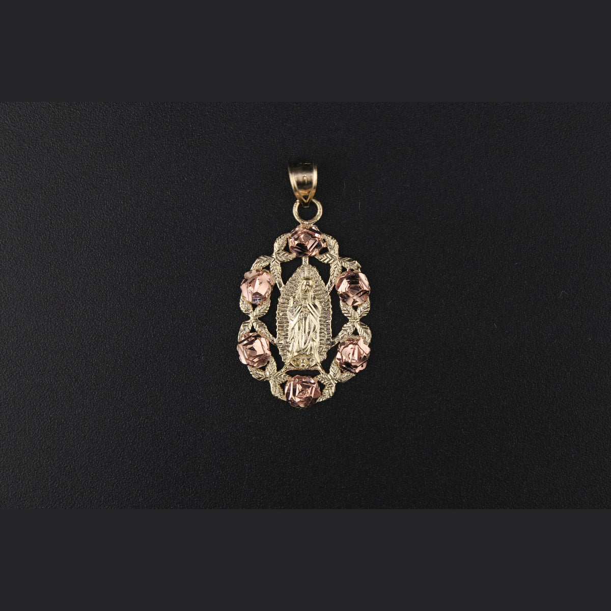 10K Virgin Mary Charm