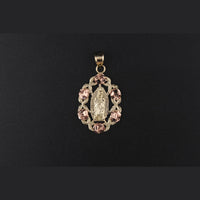 10K Virgin Mary Charm