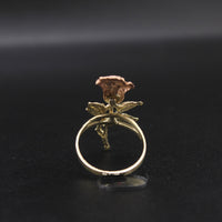 10K Gold Rose Ring
