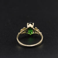 10K Marquise Green Ring