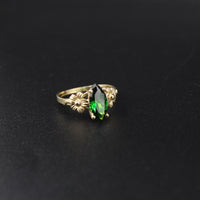 10K Marquise Green Ring