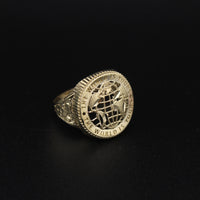 10K World is Yours Ring
