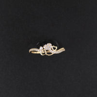 10K Gold Heart Ring