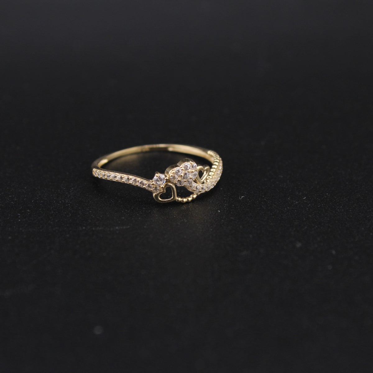 10K Gold Heart Ring