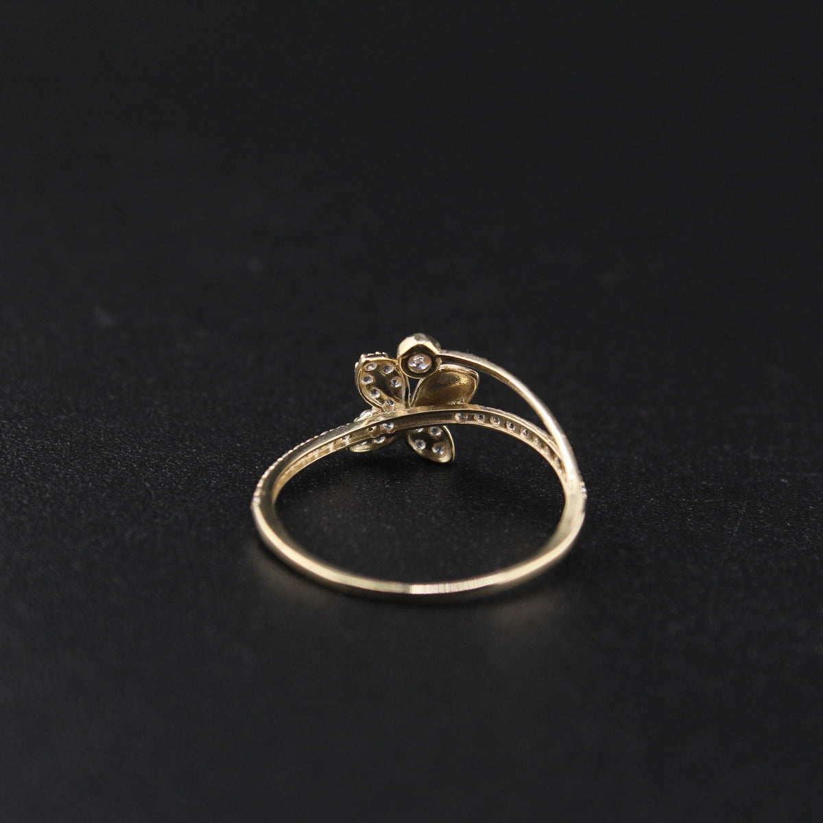 10K Gold Women's Butterfly Ring