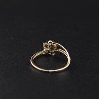 10K Gold Women's Butterfly Ring