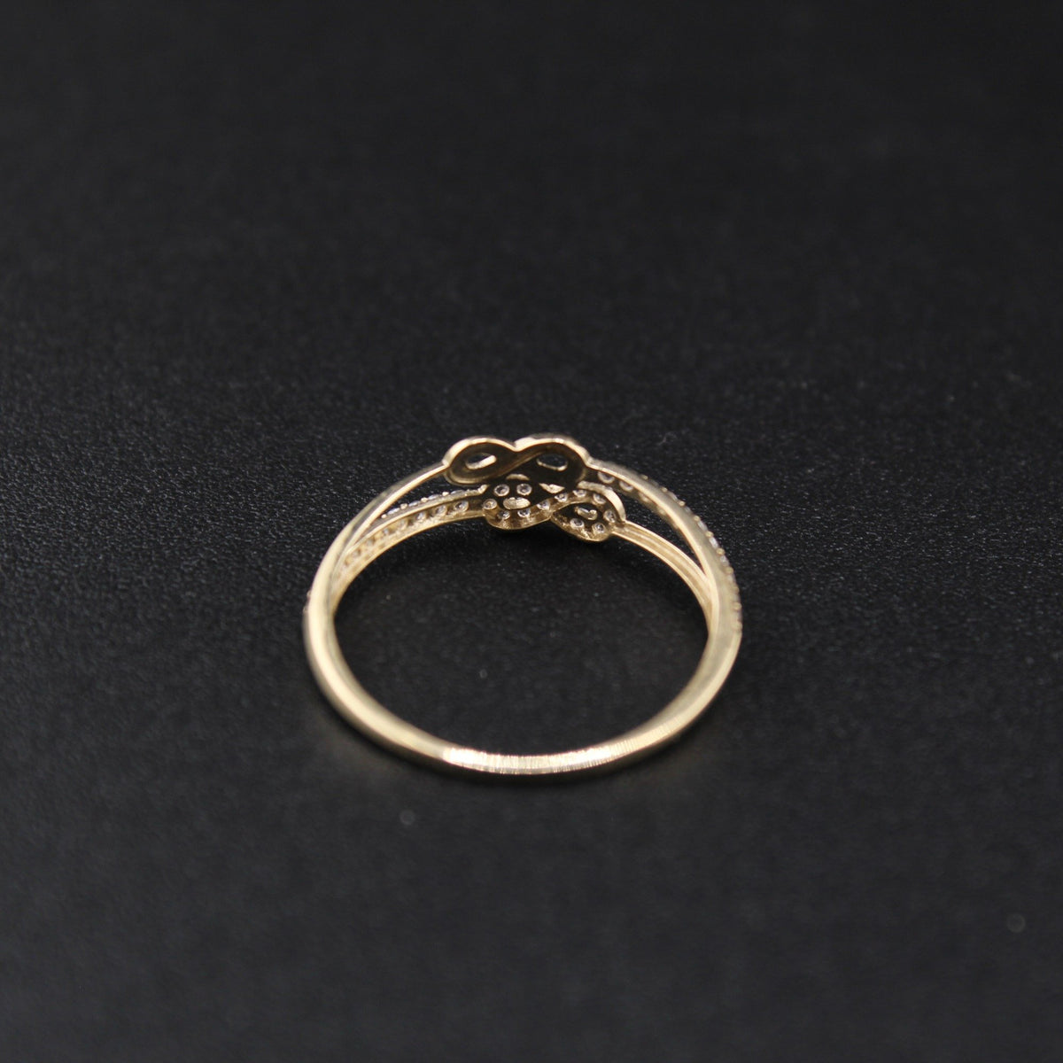 10K Infinity Sign Ring