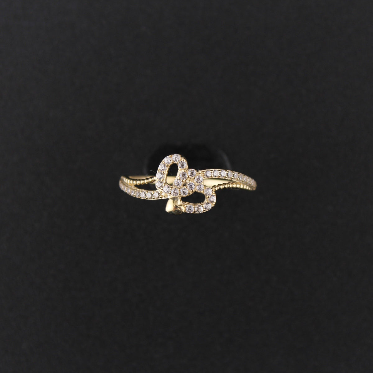 10K Gold Dainty Ring
