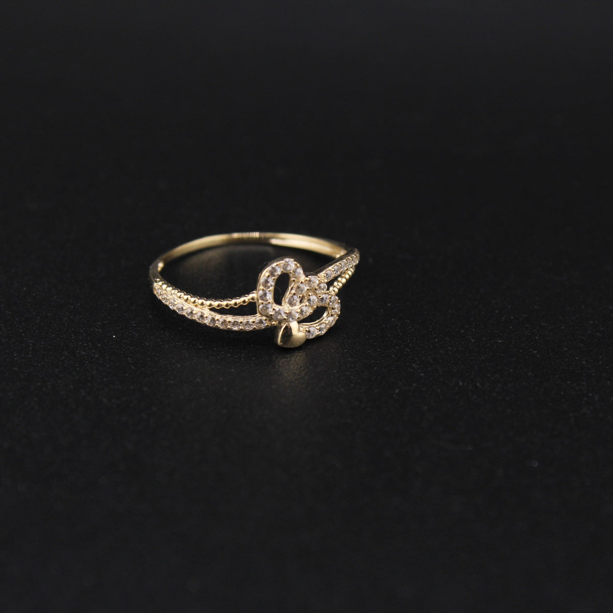 10K Gold Dainty Ring