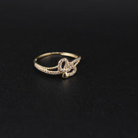 10K Gold Dainty Ring