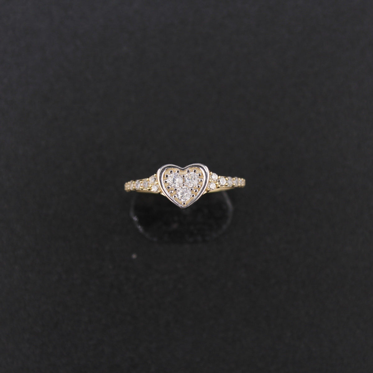 10K Gold Baby Heart Ring