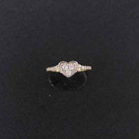 10K Gold Baby Heart Ring