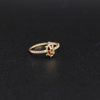 10K Gold BabyTurtle Ring For Children