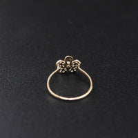 10K Gold  Flower Ring For Baby