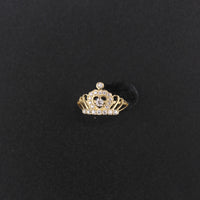 10K Gold Crown Ring For Baby