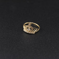 10K Gold Crown Ring For Baby