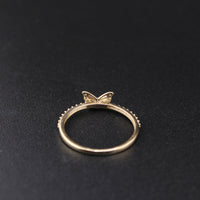 10KT Butterfly Ring
