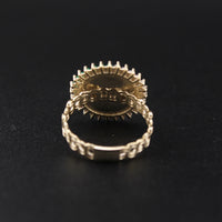 10KT 50 Pesos Ring