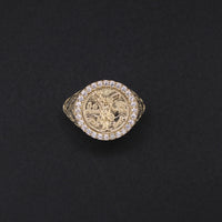 10KT 50 Pesos Ring M