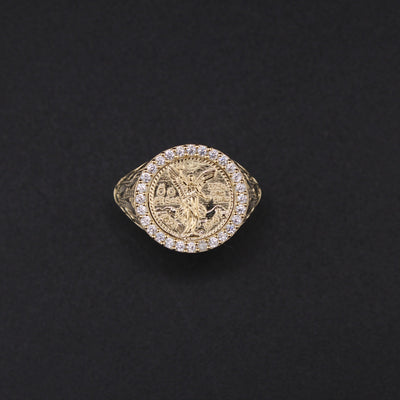 10K 50 Pesos Coin Ring