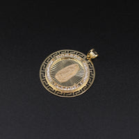 10K Virgin Mary Charm