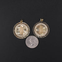 10K Virgin Mary Charm
