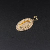 10K Virgin Mary Charm