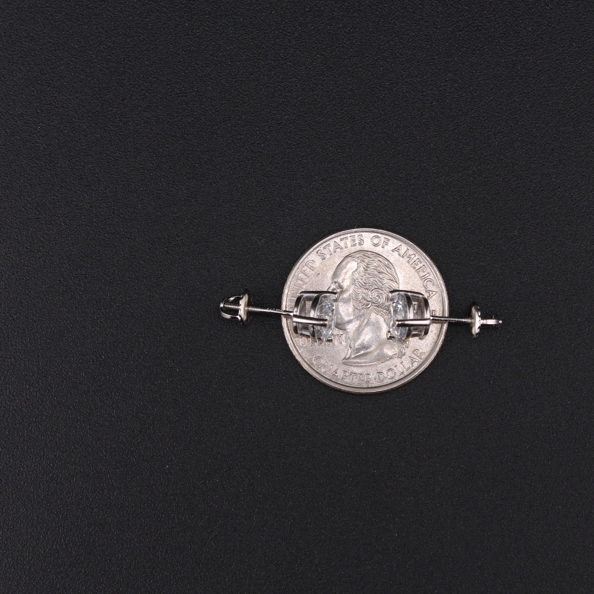 925 Sterling Silver Lab Diamond Studs