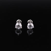 925 Sterling Silver Lab Diamond Studs