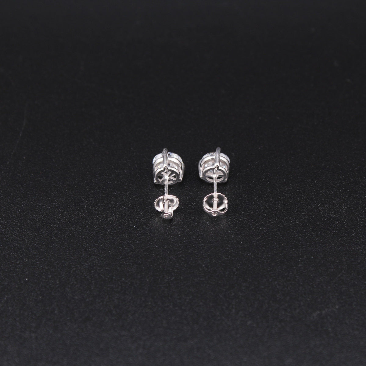 925 Sterling Silver Lab Diamond Studs