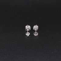 925 Sterling Silver Lab Diamond Studs