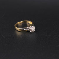 10K Ladies Diamond Engagement Ring