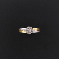 10K Ladies Diamond Engagement Ring