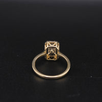 10K Yellow Gold Ladies Diamond Ring