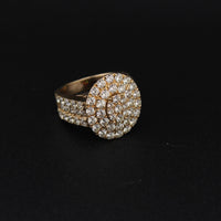 10K Yellow Gold Diamond Ring