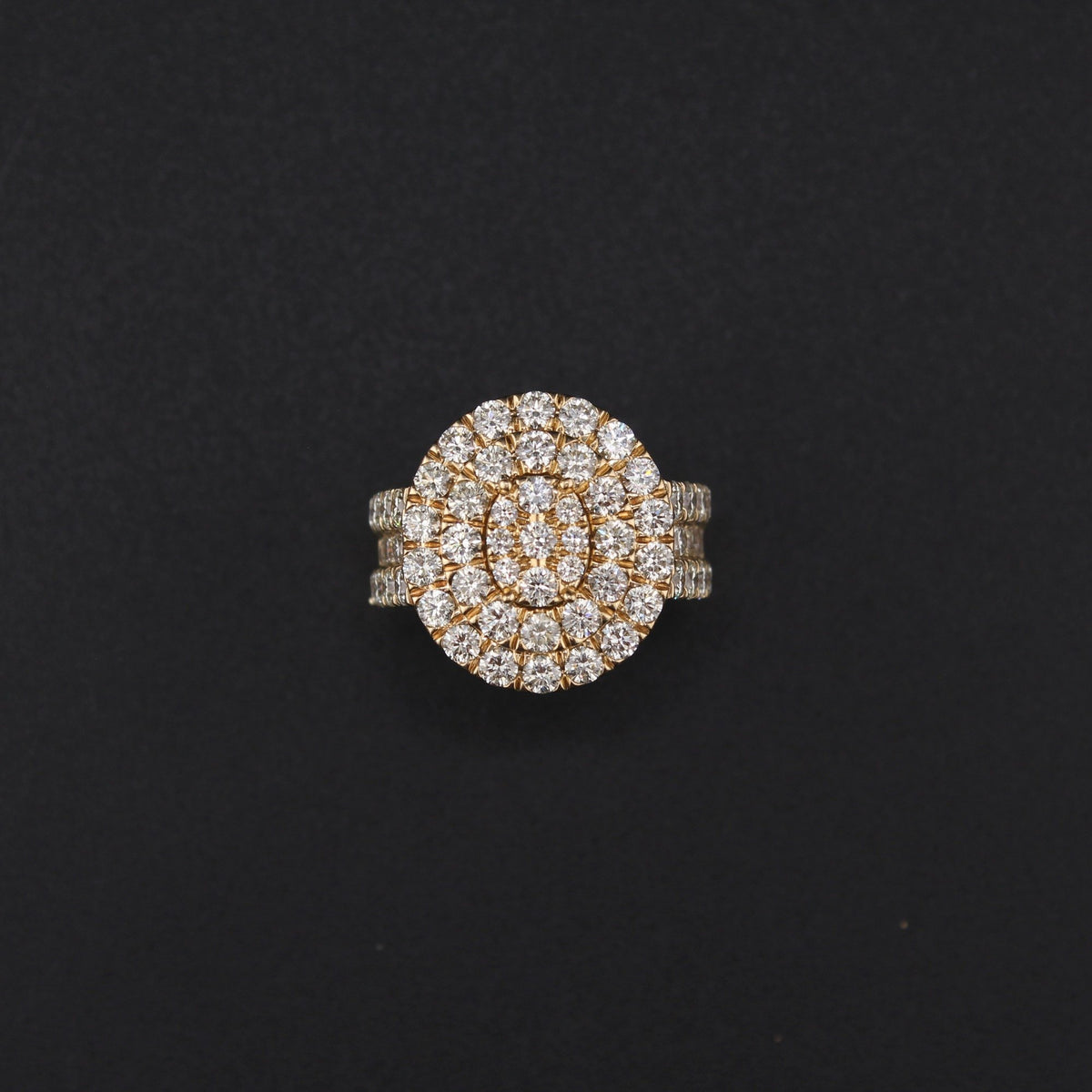 10K Yellow Gold Diamond Ring