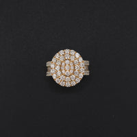 10K Yellow Gold Diamond Ring