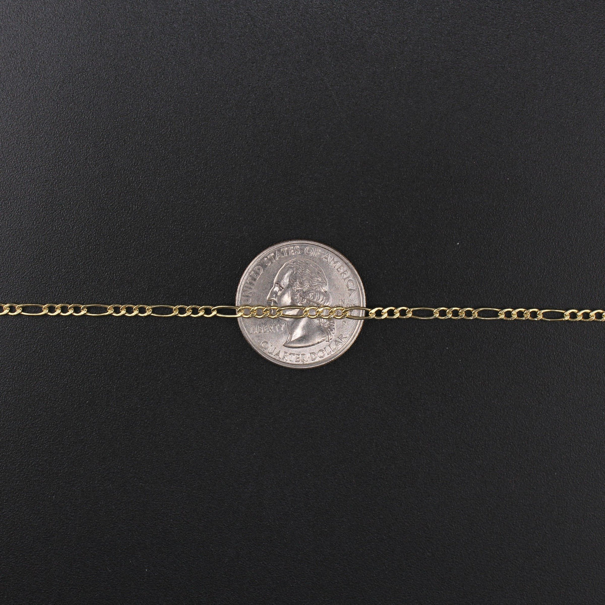10K St Jude Pendant & Figaro Chain